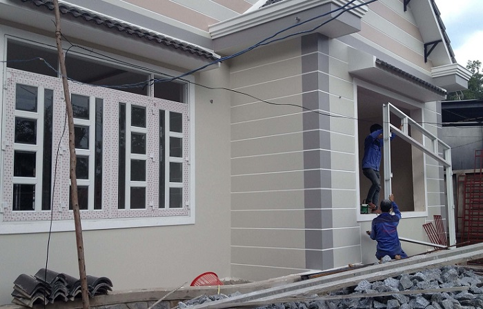 Lắp đặt cửa nhôm xingfa cho công trình nhà ở tại Bắc Giang